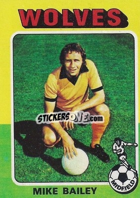 Sticker Mike Bailey - Footballers 1975-1976
 - Topps