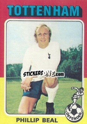 Sticker Phil Beal - Footballers 1975-1976
 - Topps