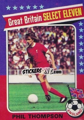 Sticker Phil Thompson - Footballers 1975-1976
 n. 196 - Topps