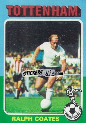 Sticker Ralph Coates - Footballers 1975-1976
 n. 110 - Topps