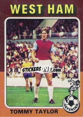 Sticker Tommy Taylor - Footballers 1975-1976
 n. 101 - Topps