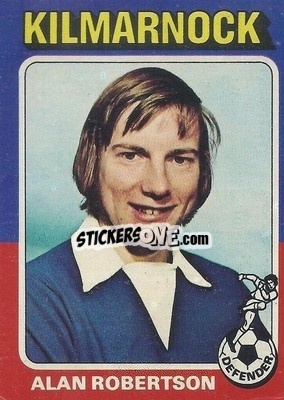 Sticker Alan Robertson - Scottish Footballers 1975-1976
 n. 52 - Topps