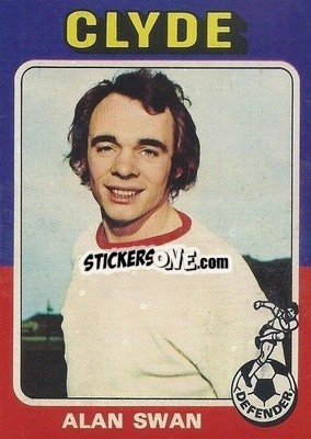 Cromo Alan Swan - Scottish Footballers 1975-1976
 - Topps