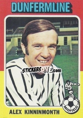 Sticker Alex Kinninmonth - Scottish Footballers 1975-1976
 - Topps