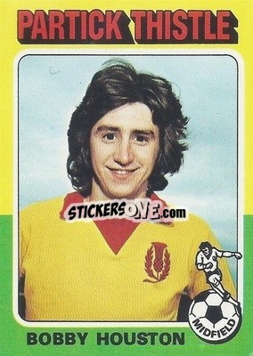 Sticker Bobby Houston - Scottish Footballers 1975-1976
 n. 74 - Topps
