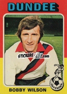 Sticker Bobby Wilson - Scottish Footballers 1975-1976
 - Topps