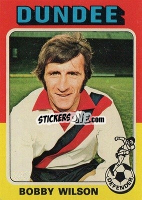 Sticker Bobby Wilson - Scottish Footballers 1975-1976
 n. 7 - Topps