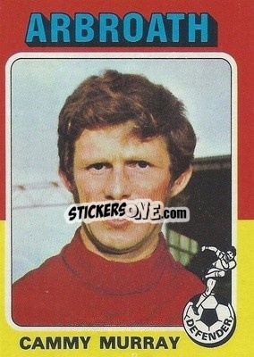 Cromo Cammy Murray - Scottish Footballers 1975-1976
 - Topps