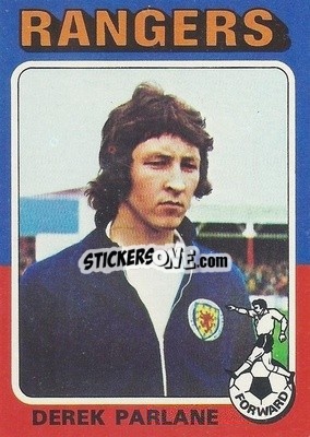 Sticker Derek Parlane - Scottish Footballers 1975-1976
 n. 80 - Topps