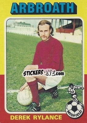 Cromo Derek Rylance - Scottish Footballers 1975-1976
 - Topps