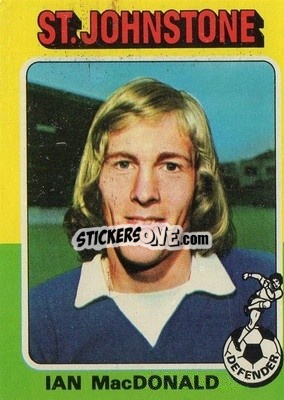 Figurina Ian MacDonald - Scottish Footballers 1975-1976
 - Topps
