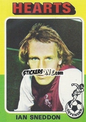 Cromo Ian Sneddon - Scottish Footballers 1975-1976
 - Topps