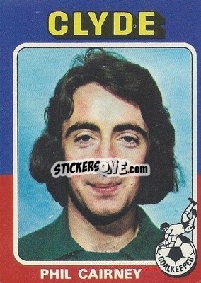 Cromo Phil Cairney - Scottish Footballers 1975-1976
 - Topps