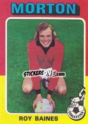 Cromo Roy Baines - Scottish Footballers 1975-1976
 n. 55 - Topps