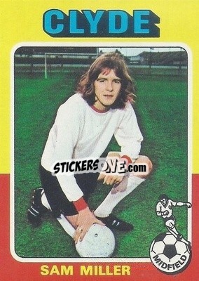 Figurina Sam Miller - Scottish Footballers 1975-1976
 n. 65 - Topps