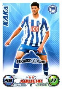 Sticker KAKA - German Football Bundesliga 2009-2010. Match Attax n. 2 - Topps