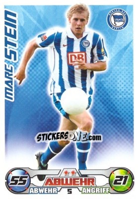 Sticker MARC STEIN - German Football Bundesliga 2009-2010. Match Attax - Topps