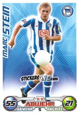 Cromo MARC STEIN - German Football Bundesliga 2009-2010. Match Attax - Topps