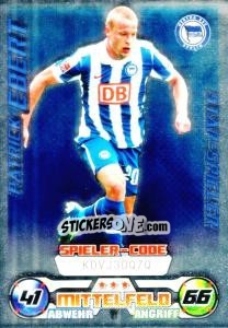 Cromo Patrick Ebert - German Football Bundesliga 2009-2010. Match Attax - Topps