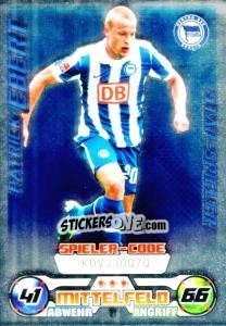 Sticker Patrick Ebert - German Football Bundesliga 2009-2010. Match Attax n. 11 - Topps