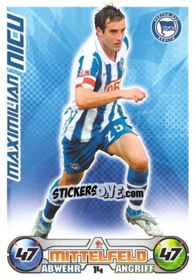 Figurina MAXIMILIAN NICU - German Football Bundesliga 2009-2010. Match Attax - Topps