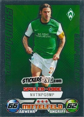 Sticker Torsten Frings - German Football Bundesliga 2009-2010. Match Attax n. 46 - Topps