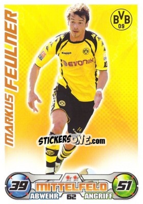 Sticker MARKUS FEULNER - German Football Bundesliga 2009-2010. Match Attax - Topps