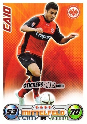 Sticker CAIO - German Football Bundesliga 2009-2010. Match Attax n. 85 - Topps