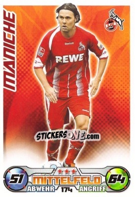 Sticker MANICHE - German Football Bundesliga 2009-2010. Match Attax - Topps