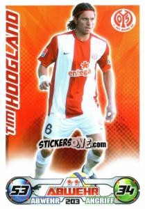 Sticker TIM HOOGLAND - German Football Bundesliga 2009-2010. Match Attax n. 203 - Topps