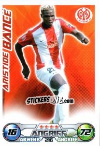 Sticker ARISTIDE BANCE - German Football Bundesliga 2009-2010. Match Attax - Topps
