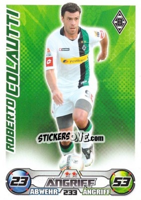 Sticker ROBERTO COLAUTTI - German Football Bundesliga 2009-2010. Match Attax n. 233 - Topps