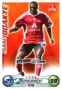 Sticker ISAAC BOAKYE - German Football Bundesliga 2009-2010. Match Attax - Topps