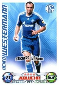 Sticker HEIKO WESTERMANN - German Football Bundesliga 2009-2010. Match Attax - Topps