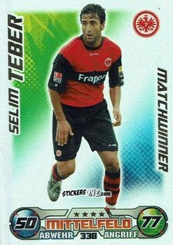 Figurina Selim Teber - German Football Bundesliga 2009-2010. Match Attax n. 338 - Topps