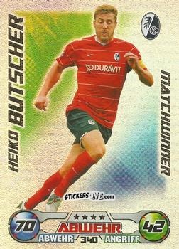 Cromo Heiko Butscher - German Football Bundesliga 2009-2010. Match Attax n. 340 - Topps