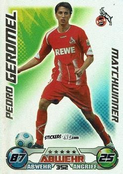 Sticker Pedro Geromel - German Football Bundesliga 2009-2010. Match Attax n. 352 - Topps
