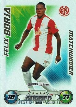 Cromo Felix Borja - German Football Bundesliga 2009-2010. Match Attax n. 360 - Topps