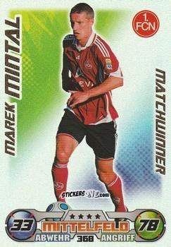 Sticker Marek Mintal - German Football Bundesliga 2009-2010. Match Attax n. 368 - Topps