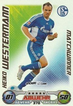 Figurina Heiko Westermann - German Football Bundesliga 2009-2010. Match Attax n. 370 - Topps