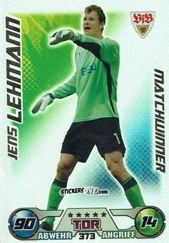 Cromo Jens Lehmann - German Football Bundesliga 2009-2010. Match Attax n. 373 - Topps