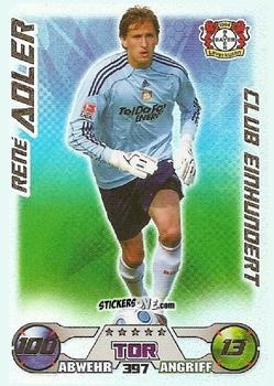 Figurina René Adler - German Football Bundesliga 2009-2010. Match Attax n. 397 - Topps