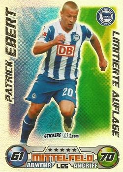 Figurina Patrick Ebert - German Football Bundesliga 2009-2010. Match Attax n. LE5 - Topps