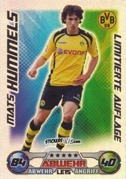 Sticker Mats Hummels - German Football Bundesliga 2009-2010. Match Attax n. LE15 - Topps