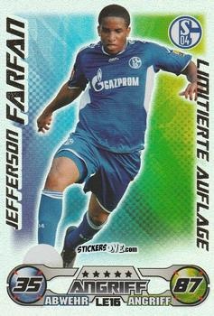 Figurina Jefferson Farfan - German Football Bundesliga 2009-2010. Match Attax n. LE16 - Topps