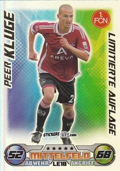 Figurina Peer Kluge - German Football Bundesliga 2009-2010. Match Attax n. LE18 - Topps
