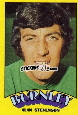 Sticker Alan Stevenson - Footballers 1974-1975
 - A&BC