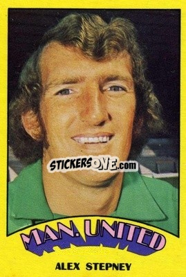 Sticker Alex Stepney - Footballers 1974-1975
 n. 44 - A&BC