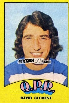 Sticker Dave Clement - Footballers 1974-1975
 n. 26 - A&BC