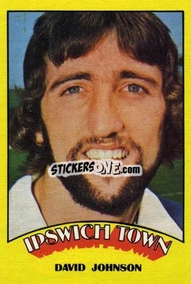 Sticker David Johnson - Footballers 1974-1975
 - A&BC